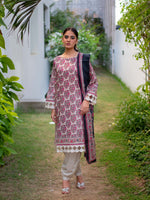 Multicolored Printed Lawn Pret 3 Piece Collection