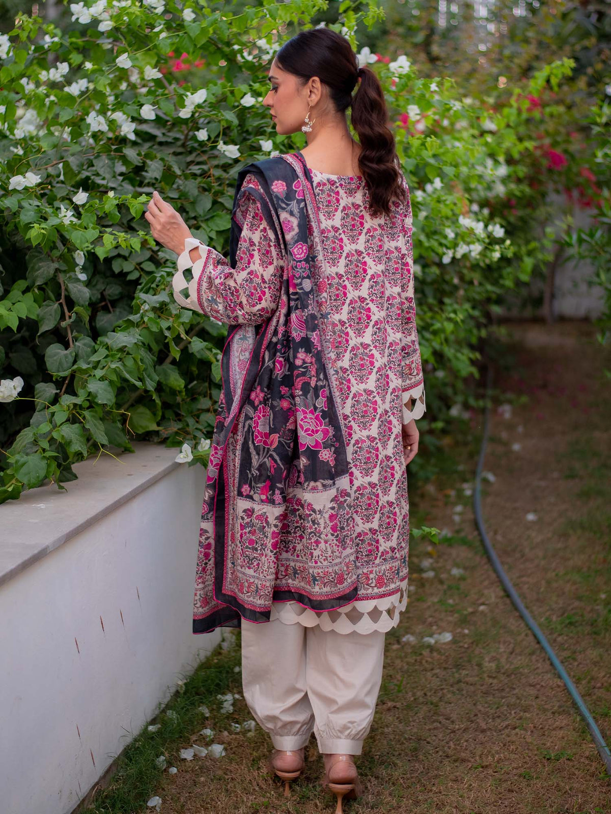 Multicolored Printed Lawn Pret 3 Piece Collection