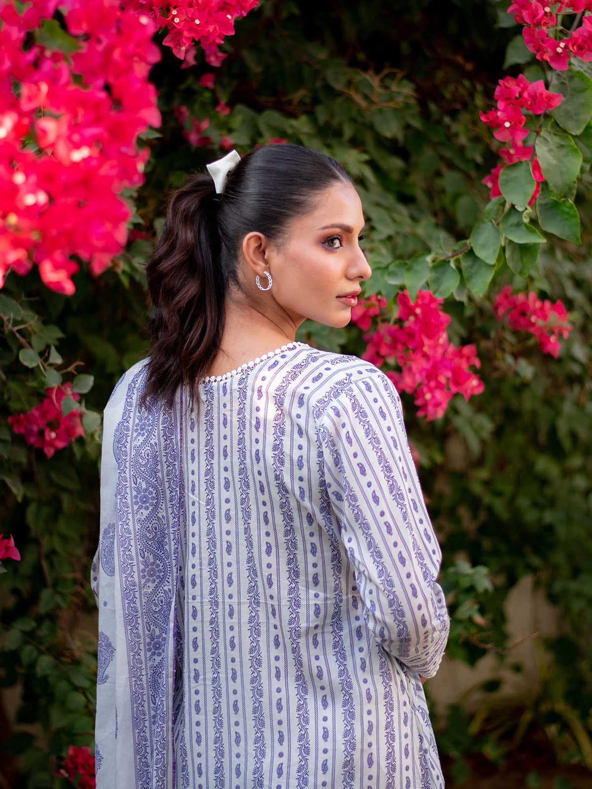 Purple Printed Lawn Pret 3 Piece Collection