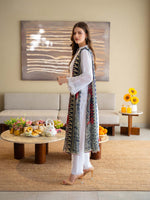 White Chikankari Lawn Pret Eid Suit 06