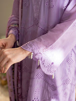 Lavender Chikankari Lawn Pret Eid Suit 01