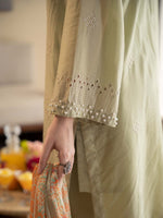 Green Chikankari Lawn Pret Eid Suit 02