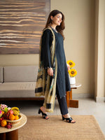 Black Chikankari Lawn Pret Eid Suit 04