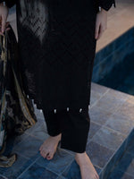 Black Chikankari Lawn Pret Eid Suit 10