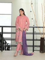 Light Pink Embroidered Masuri Pret Eid Suit D-02