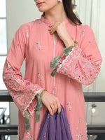 Light Pink Embroidered Masuri Pret Eid Suit D-02
