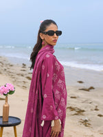 Pink Embroidered Schiffli Pret Eid Suit D-09