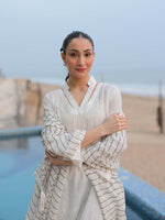 White Embroidered Schiffli Pret Eid Suit D-10