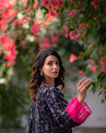 Black Premium Printed Khaddar 3 Piece 1