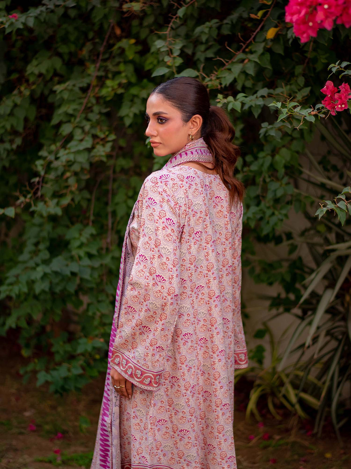 Purple Printed Lawn Pret 3 Piece Collection