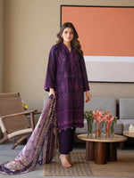 Purple Chikankari Lawn Pret Eid Suit 09
