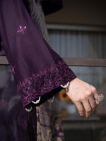 Purple Chikankari Lawn Pret Eid Suit 09