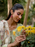 Sage Embroidered Lawn Pret 3 piece suit set 07