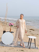 Beige Embroidered Masuri Pret Eid Suit D-10