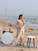 Beige Embroidered Masuri Pret Eid Suit D-10