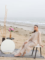 Beige Embroidered Masuri Pret Eid Suit D-10